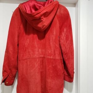 Danier Women's Vibrant Red Utility Jacket